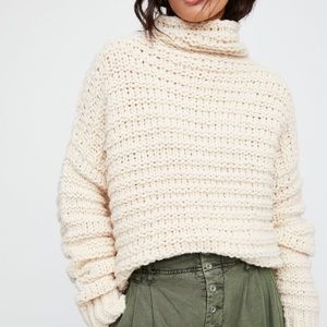 Free People Links Links Mock Neck Sweater